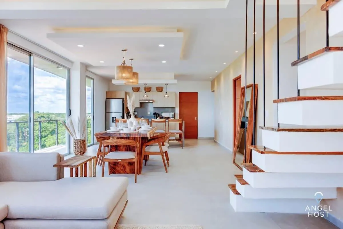 Jungle & Ocean View Condos, 2 Shared Pools & Rooftop Playa del Carmen Mexico