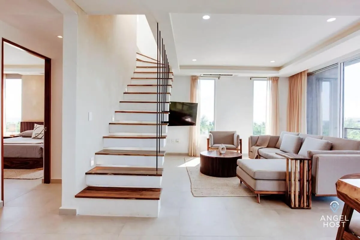 Jungle & Ocean View Condos, 2 Shared Pools & Rooftop Playa del Carmen Holiday home