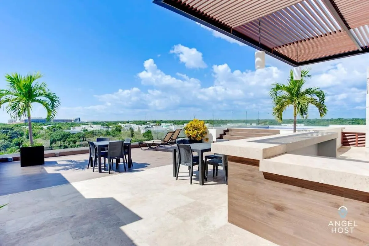 Jungle & Ocean View Condos, 2 Shared Pools & Rooftop Playa del Carmen Mexico