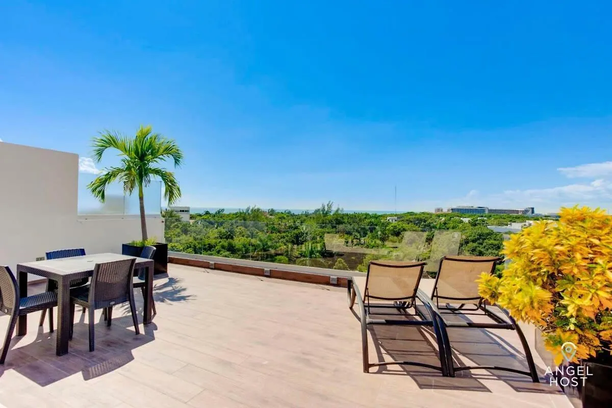 Jungle & Ocean View Condos, 2 Shared Pools & Rooftop Playa del Carmen