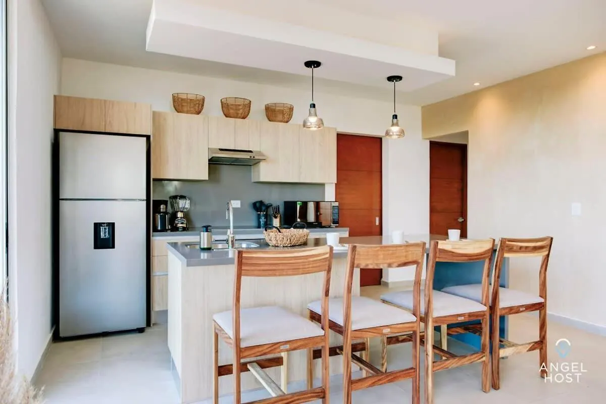 Jungle & Ocean View Condos, 2 Shared Pools & Rooftop Playa del Carmen 0*,