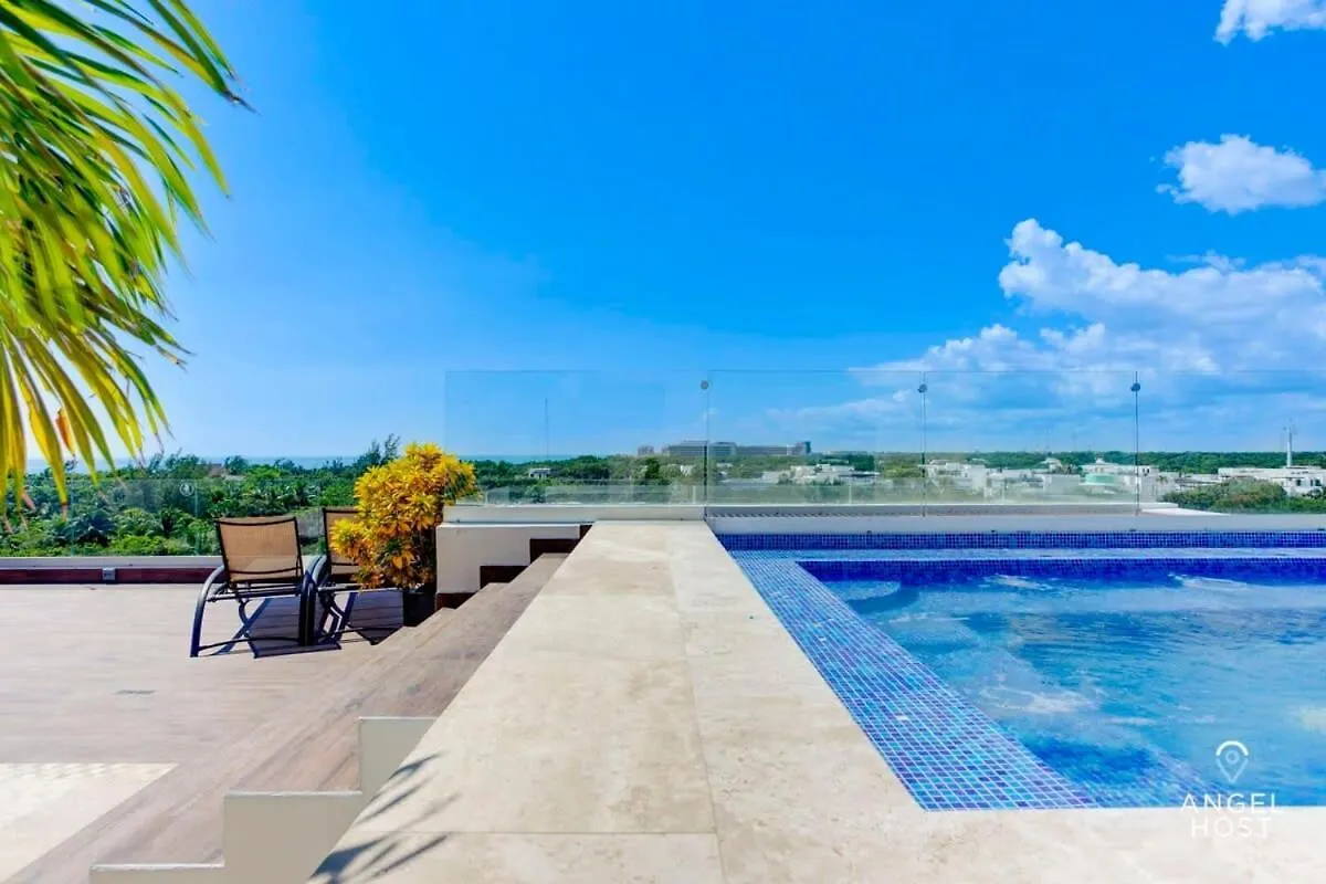 Jungle & Ocean View Condos, 2 Shared Pools & Rooftop Playa del Carmen Mexico