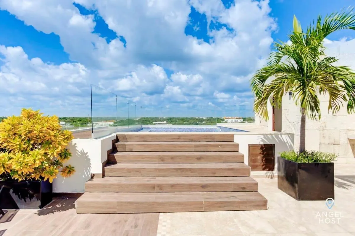 Jungle & Ocean View Condos, 2 Shared Pools & Rooftop Playa del Carmen 0*,  Mexico