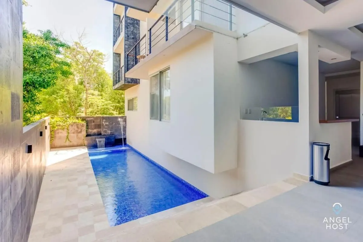 Jungle & Ocean View Condos, 2 Shared Pools & Rooftop 신데 델 카르멘