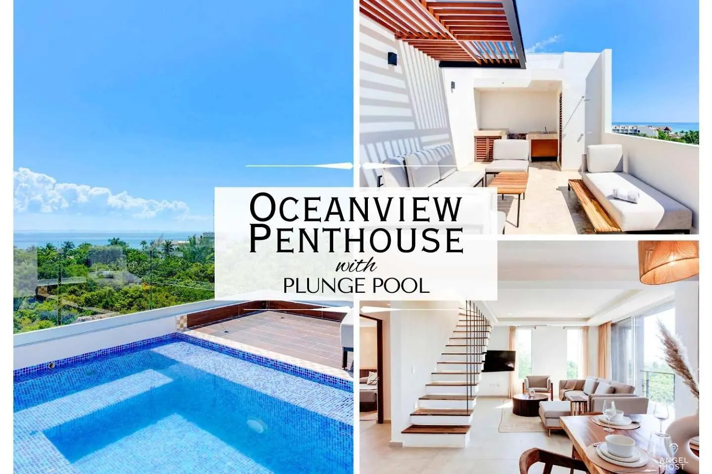 Jungle & Ocean View Condos, 2 Shared Pools & Rooftop 신데 델 카르멘